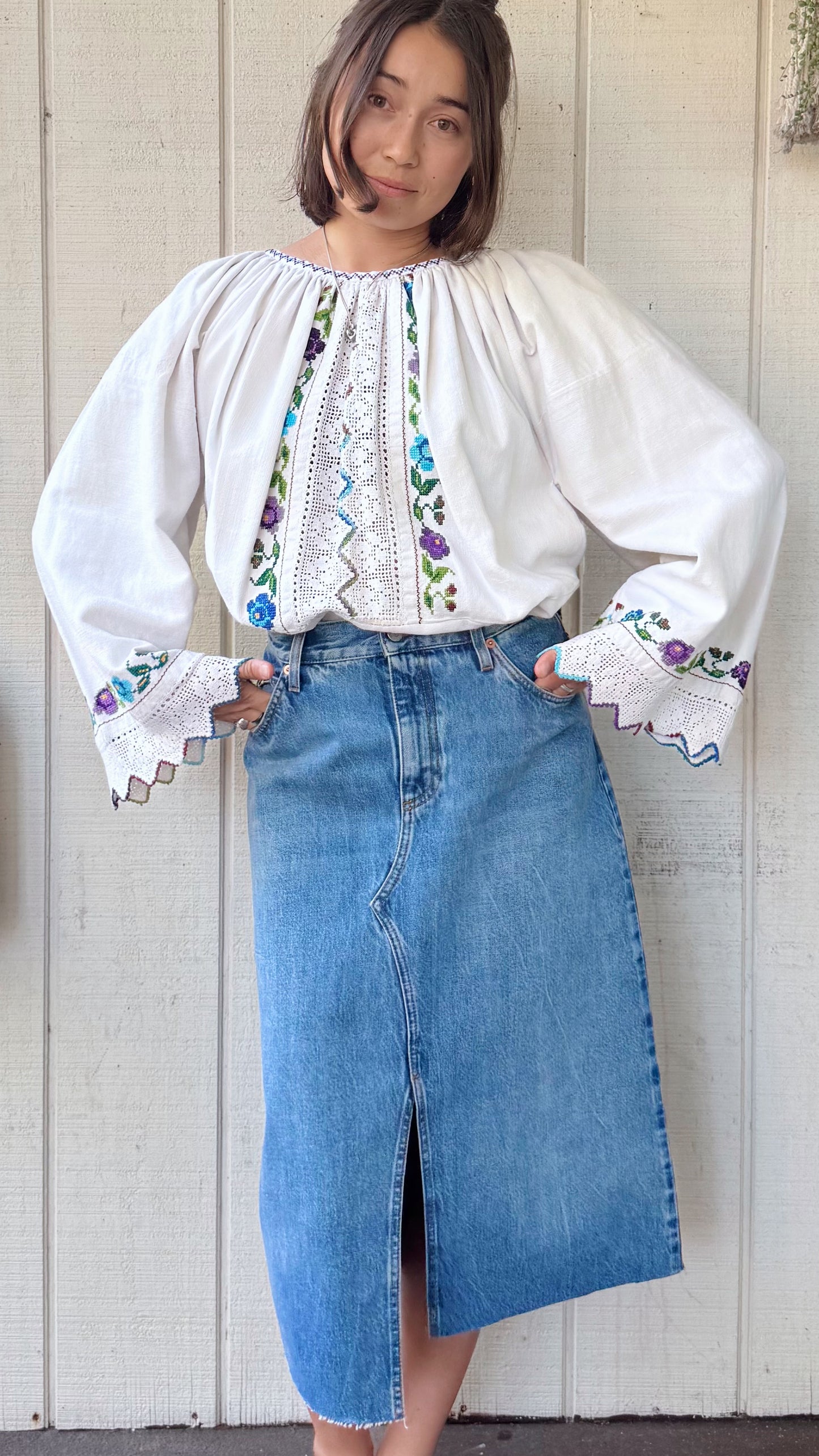 The Gucci Denim Skirt