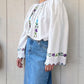The Ines 1970s Hungarian Blouse