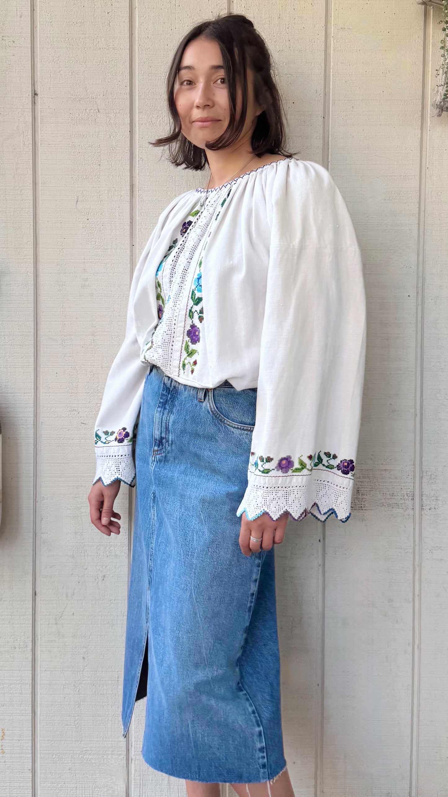 The Ines 1970s Hungarian Blouse