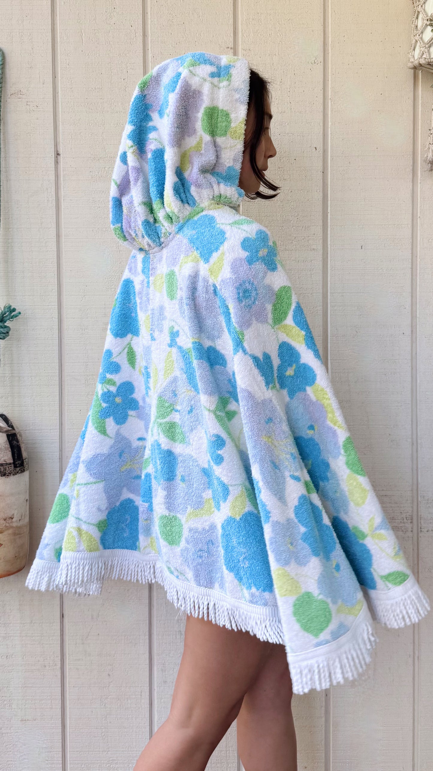 The Natalia 1960s Towel Poncho