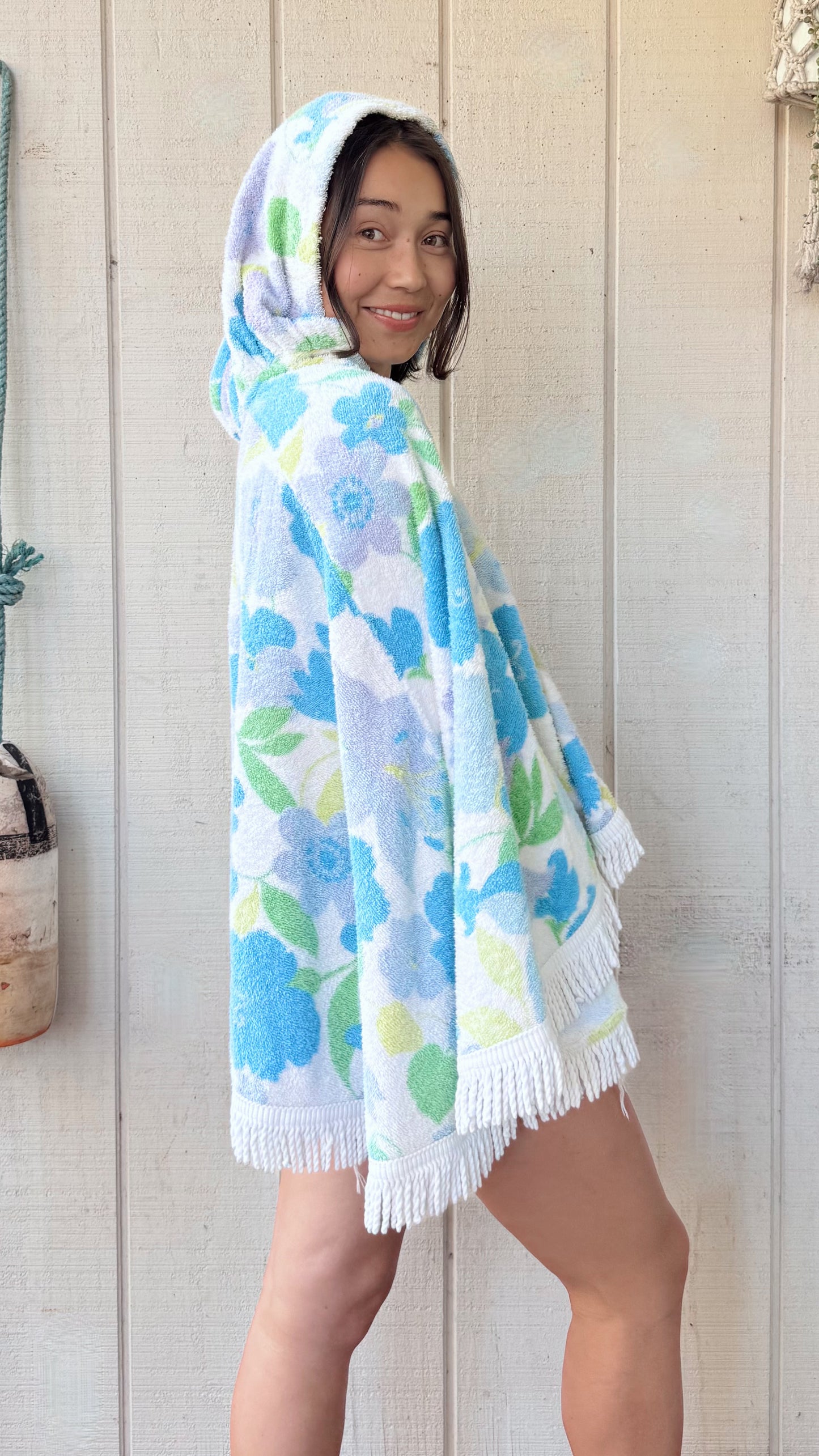The Natalia 1960s Towel Poncho
