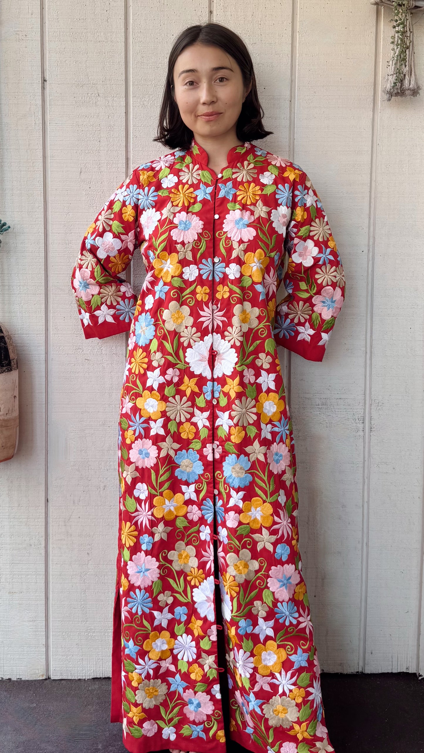 The Carolina 1970s Embroidered Coat