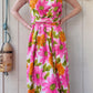 The Dahlia 1960s Handmade Apron Dress