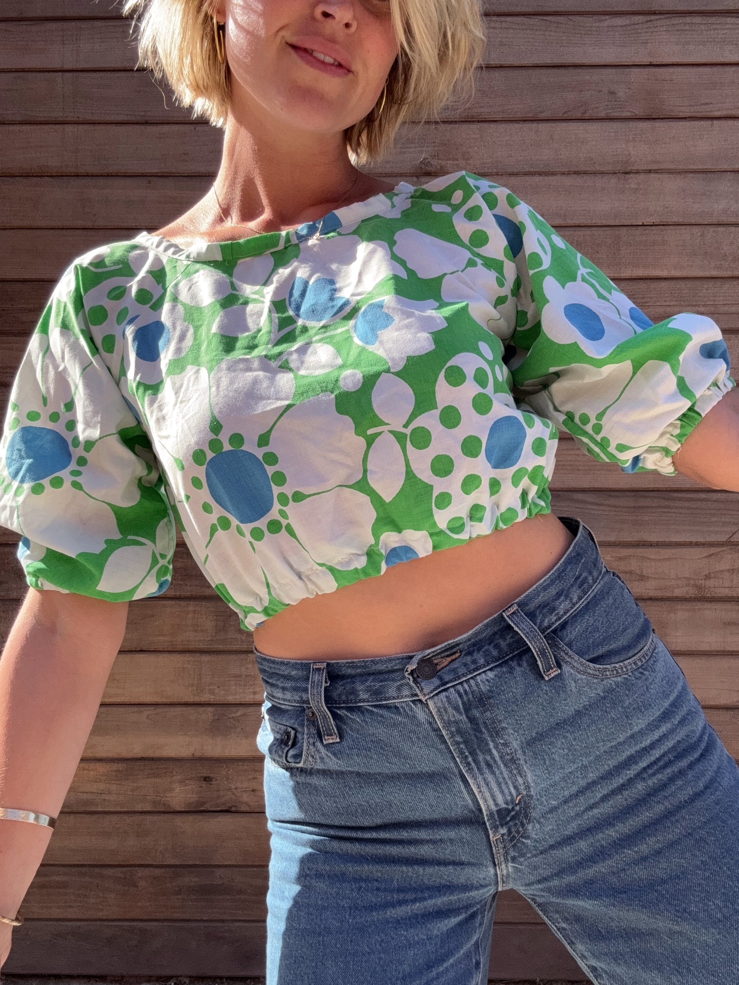 The Marie 1960s Crop Top