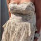 The Valentina 1970s Lace Dress