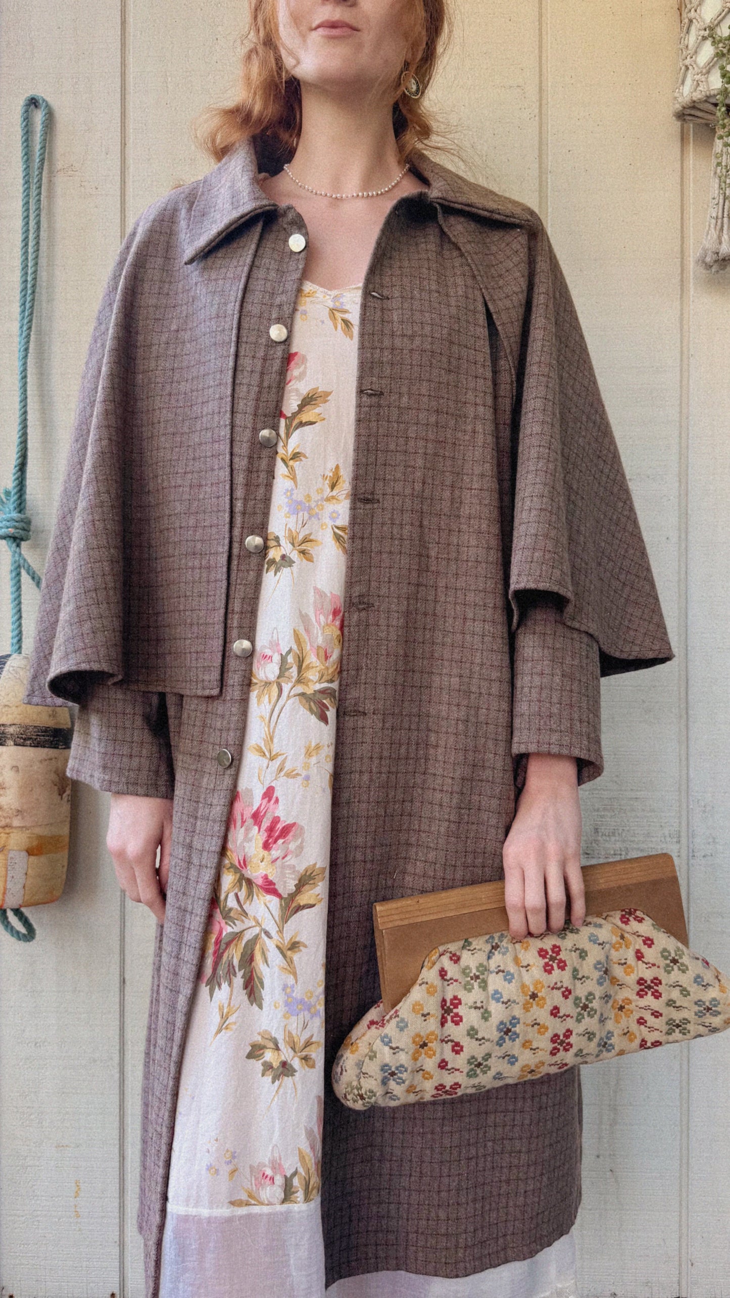 The Madeleine Cape Coat