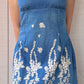 The Odette 1990s Denim Mini Dress