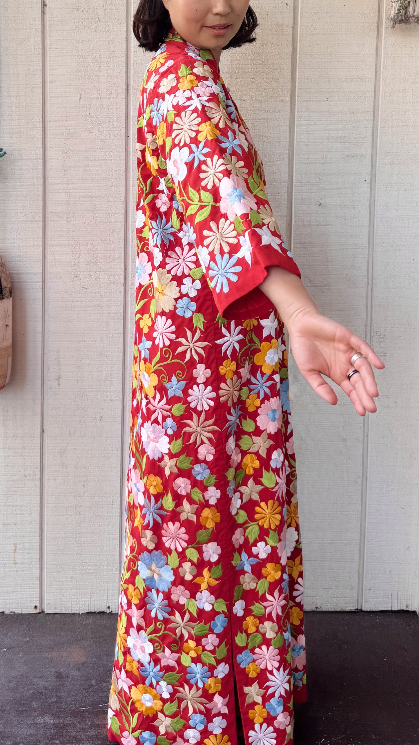 The Carolina 1970s Embroidered Coat