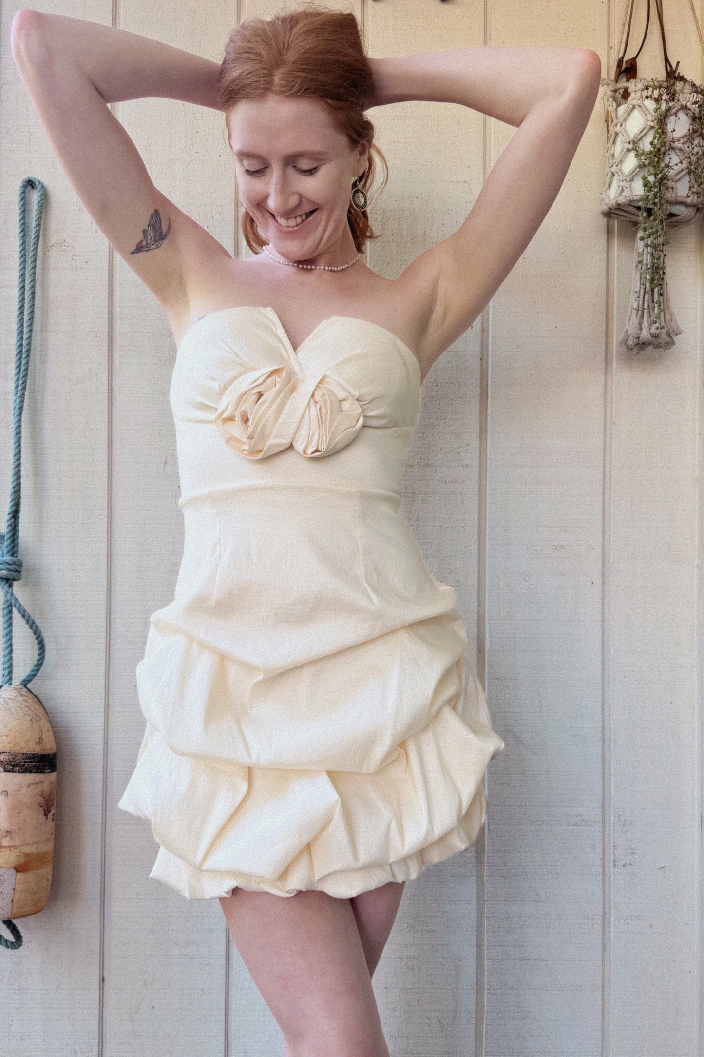 The Bianca Bubble Mini Dress