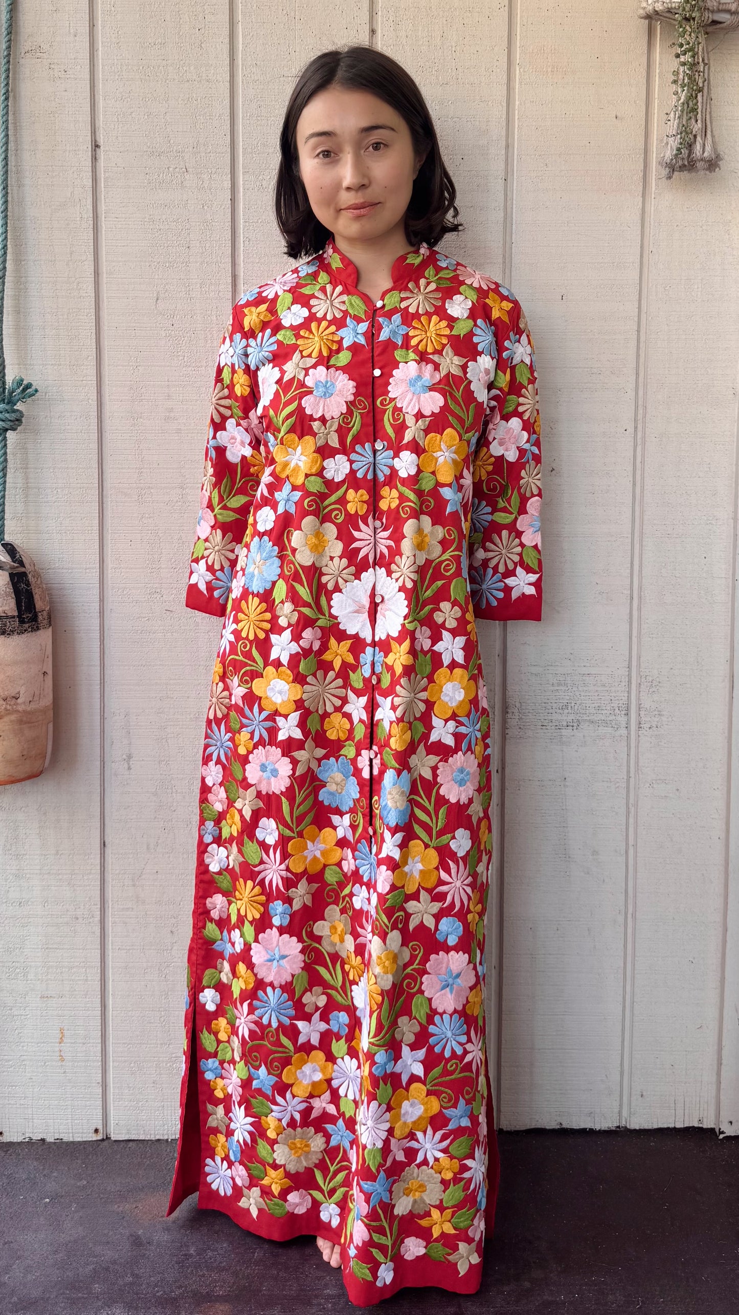 The Carolina 1970s Embroidered Coat