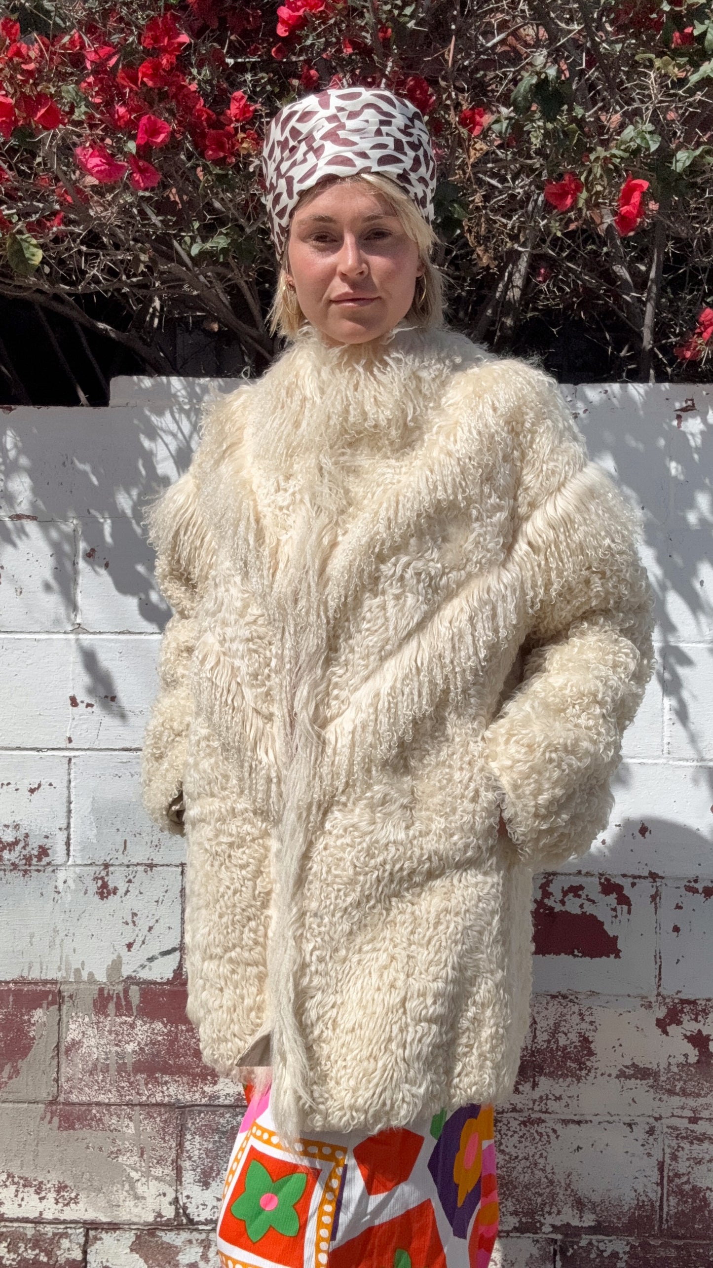 The Celeste Lamb Mongolian Coat