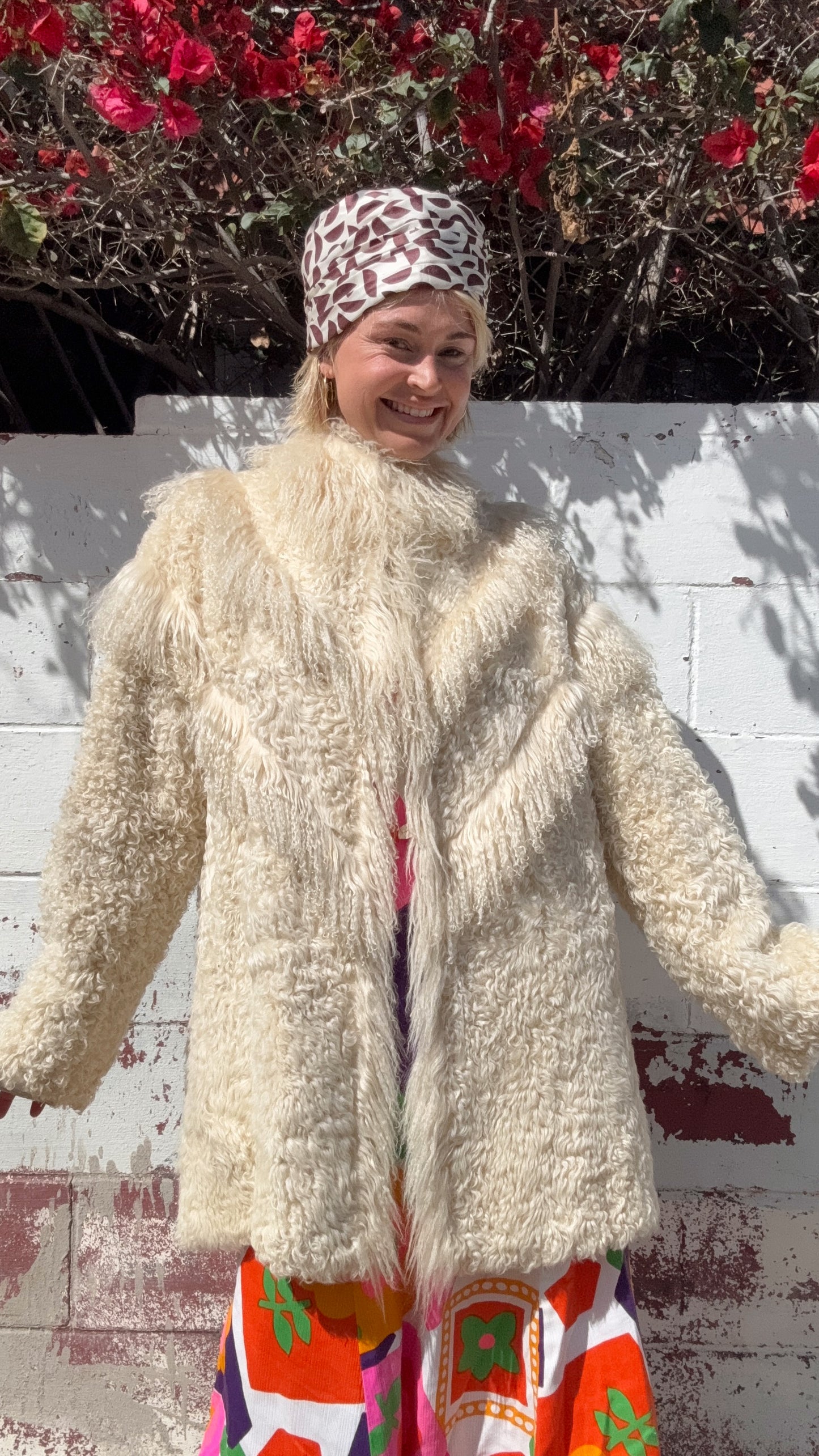 The Celeste Lamb Mongolian Coat