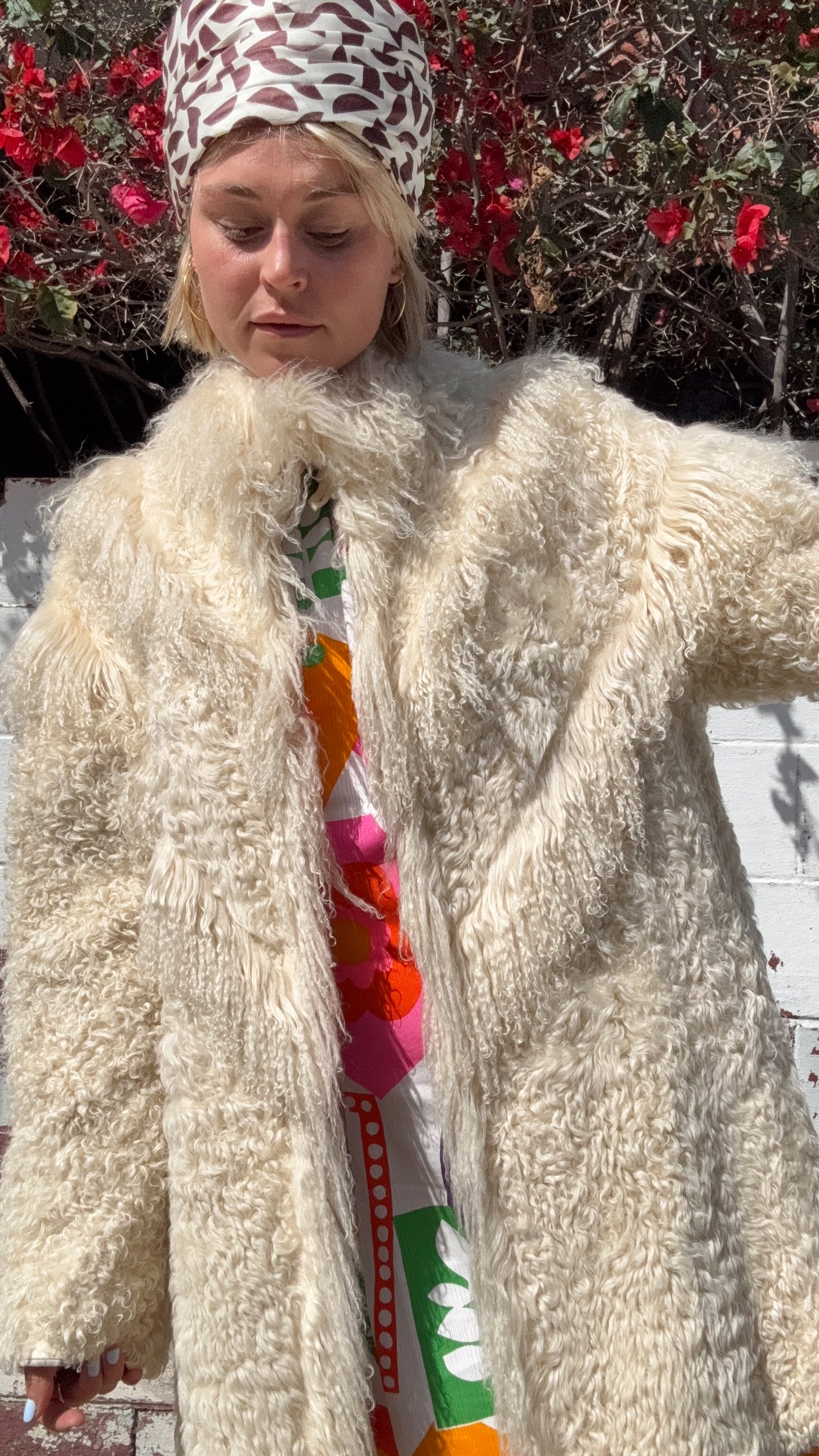 The Celeste Lamb Mongolian Coat