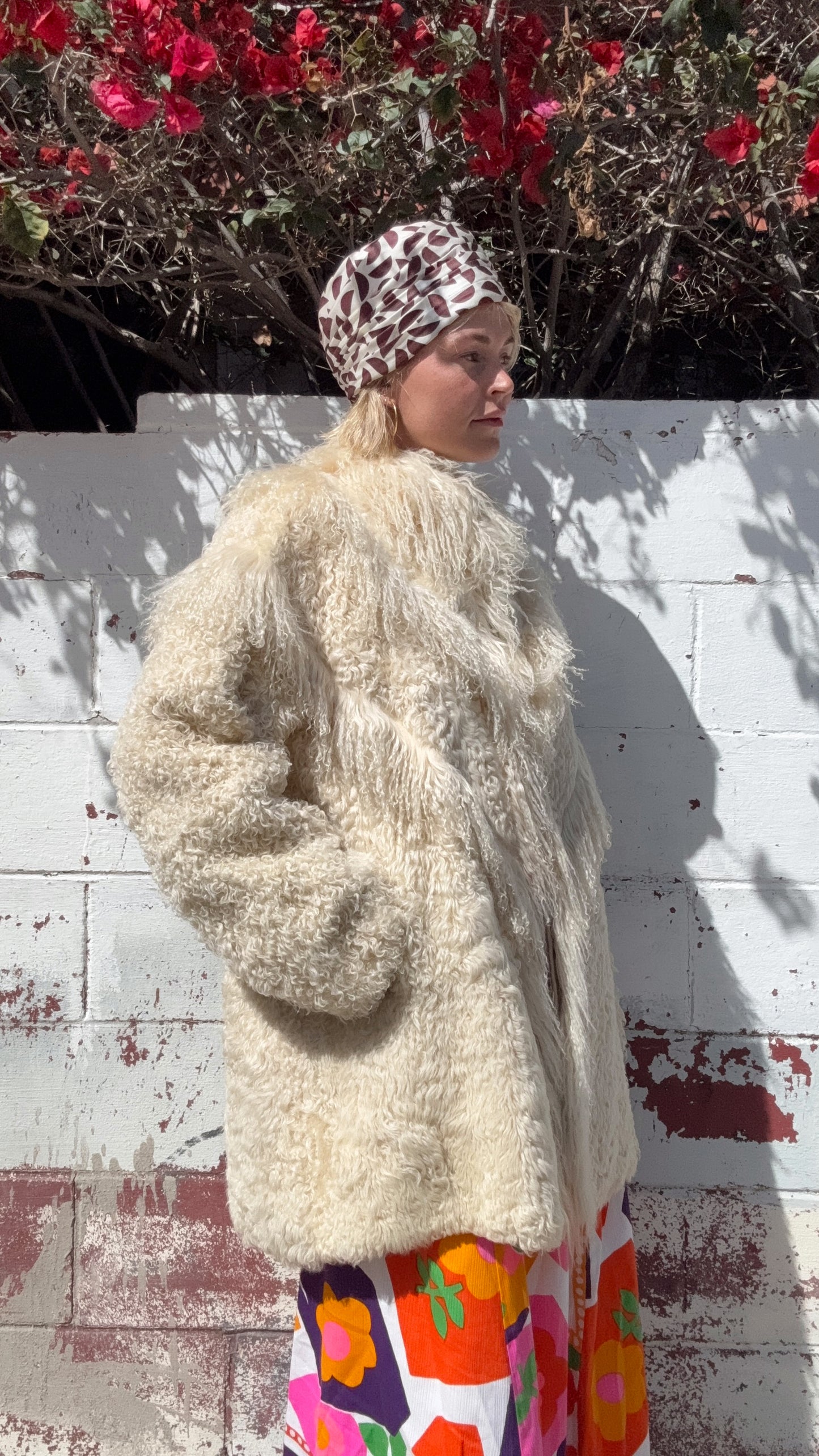 The Celeste Lamb Mongolian Coat