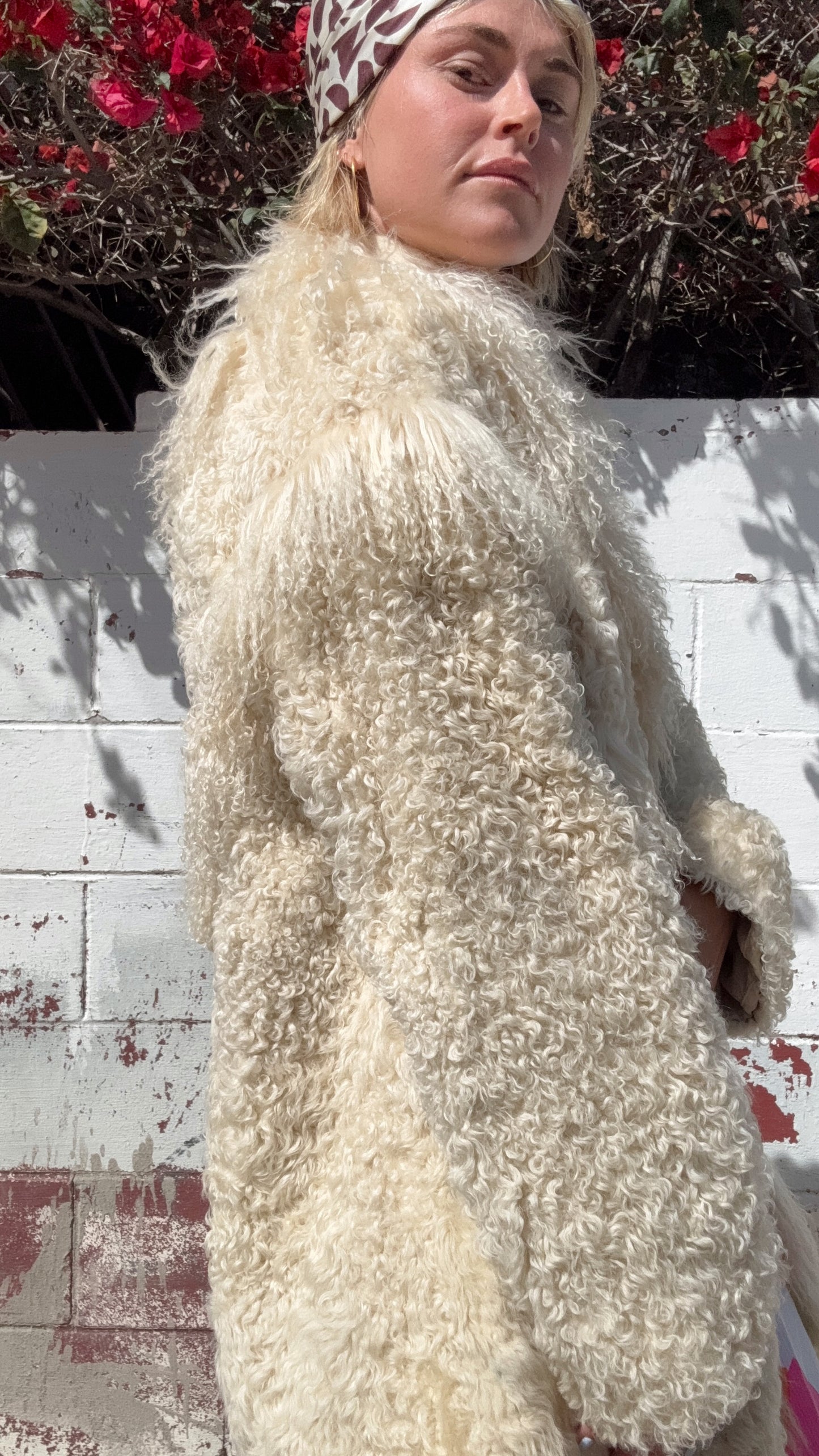 The Celeste Lamb Mongolian Coat