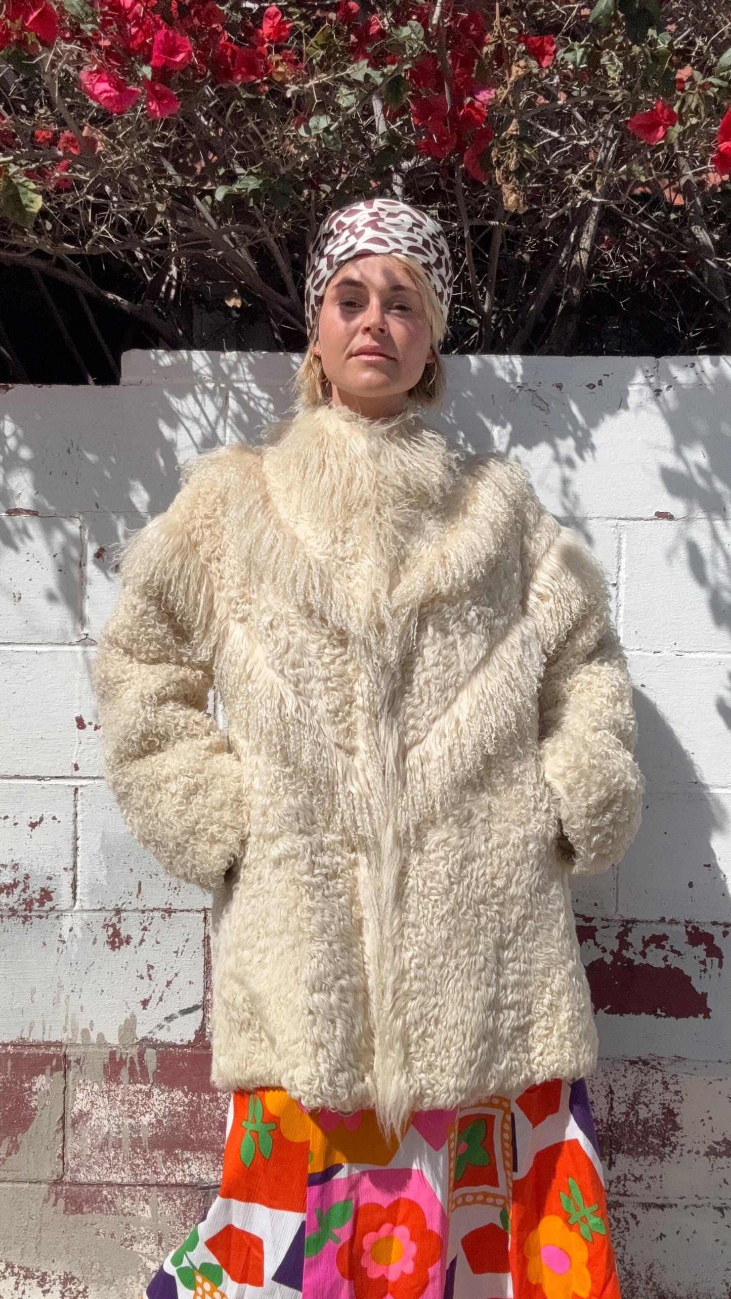 The Celeste Lamb Mongolian Coat