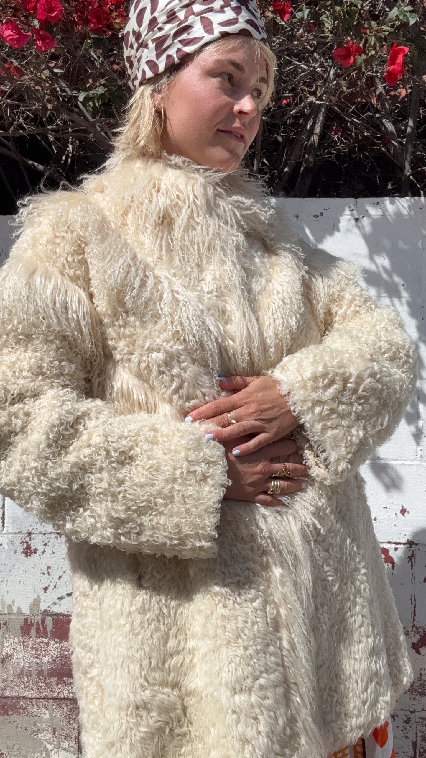 The Celeste Lamb Mongolian Coat