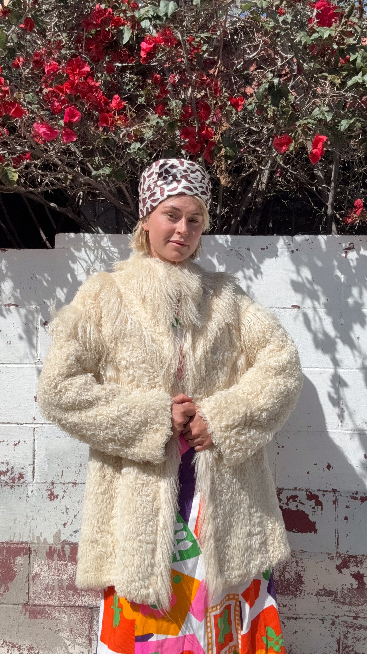 The Celeste Lamb Mongolian Coat