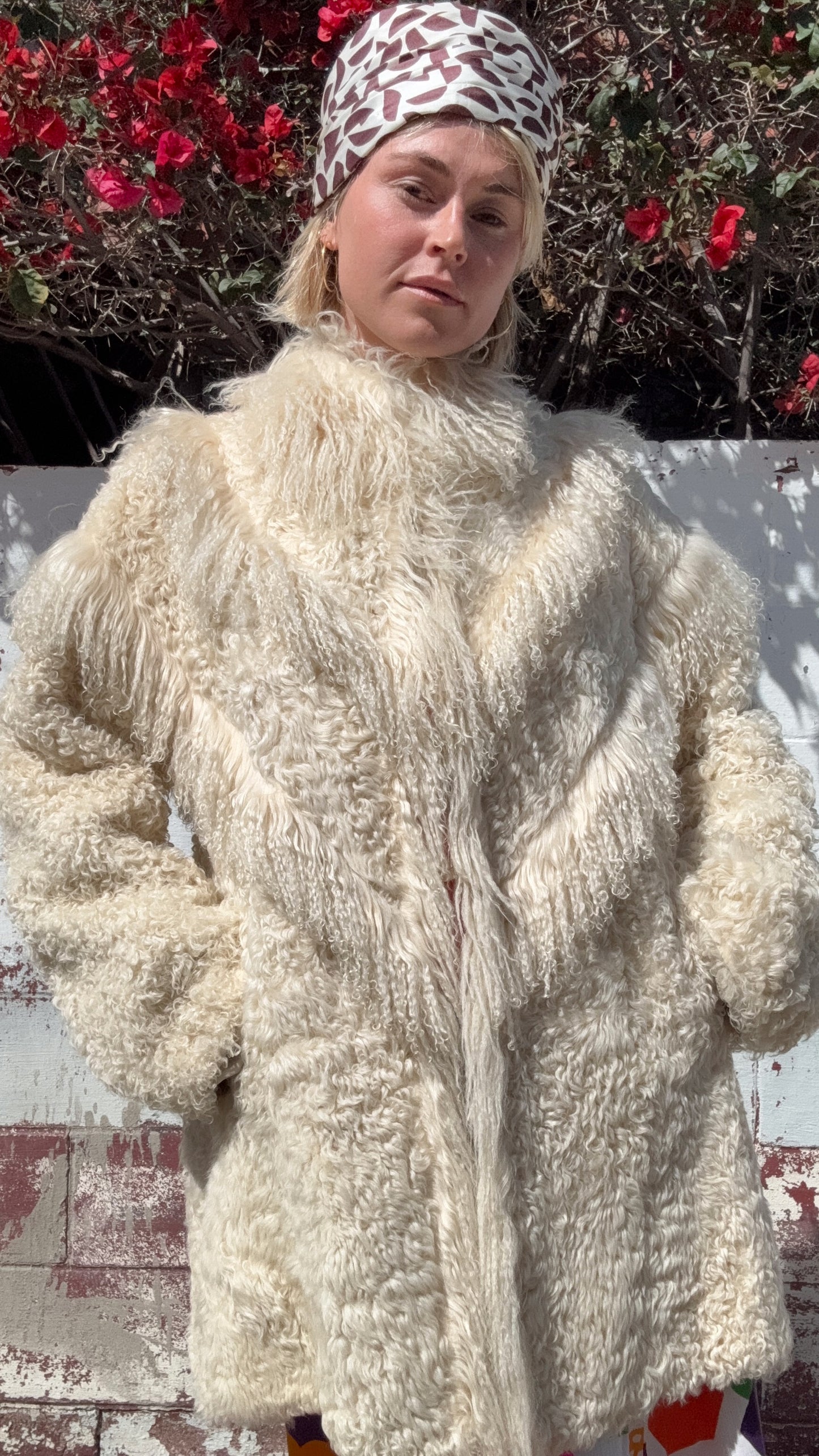 The Celeste Lamb Mongolian Coat