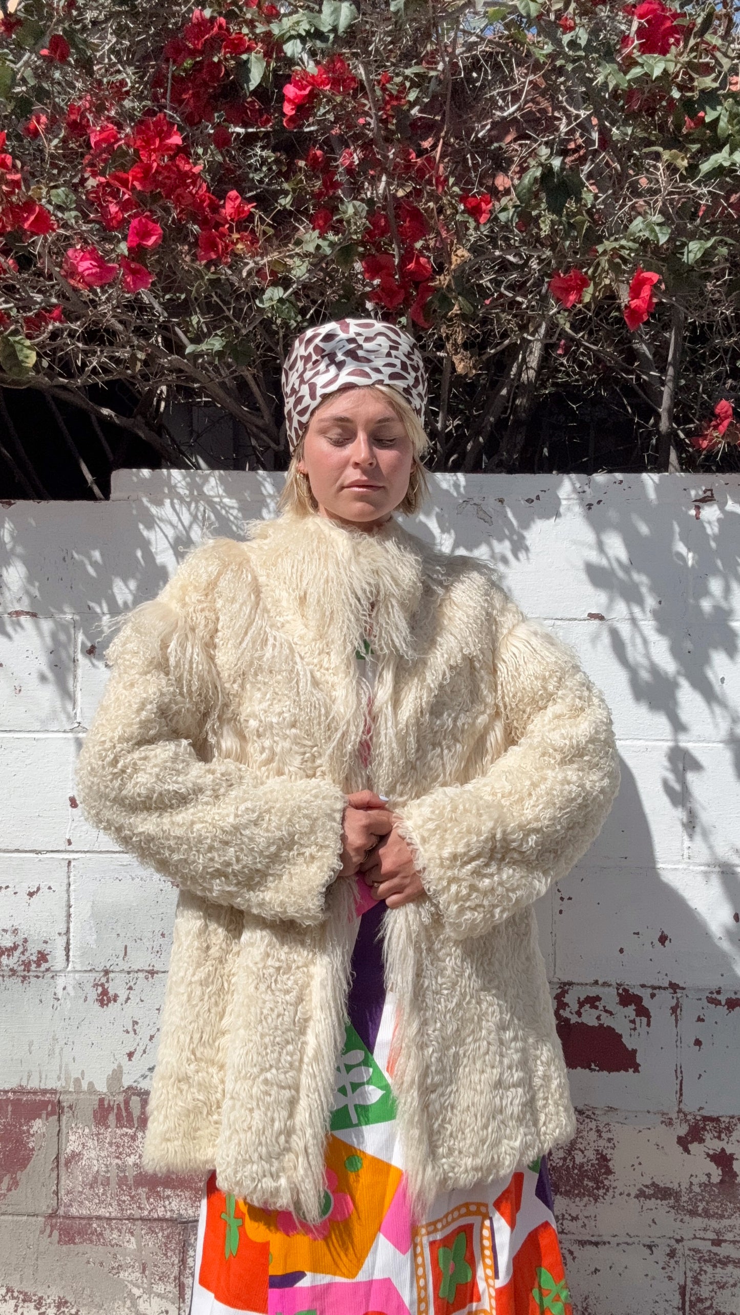 The Celeste Lamb Mongolian Coat