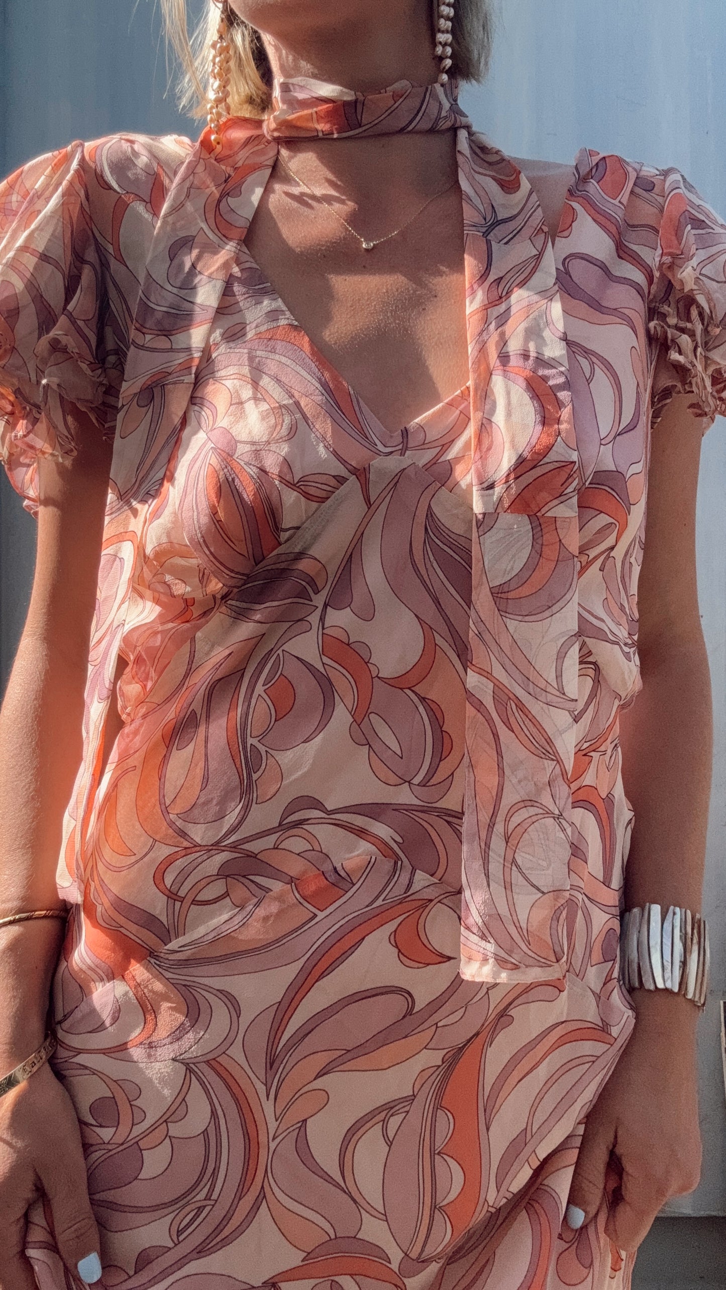 The Miranda Handmade Silk Dress