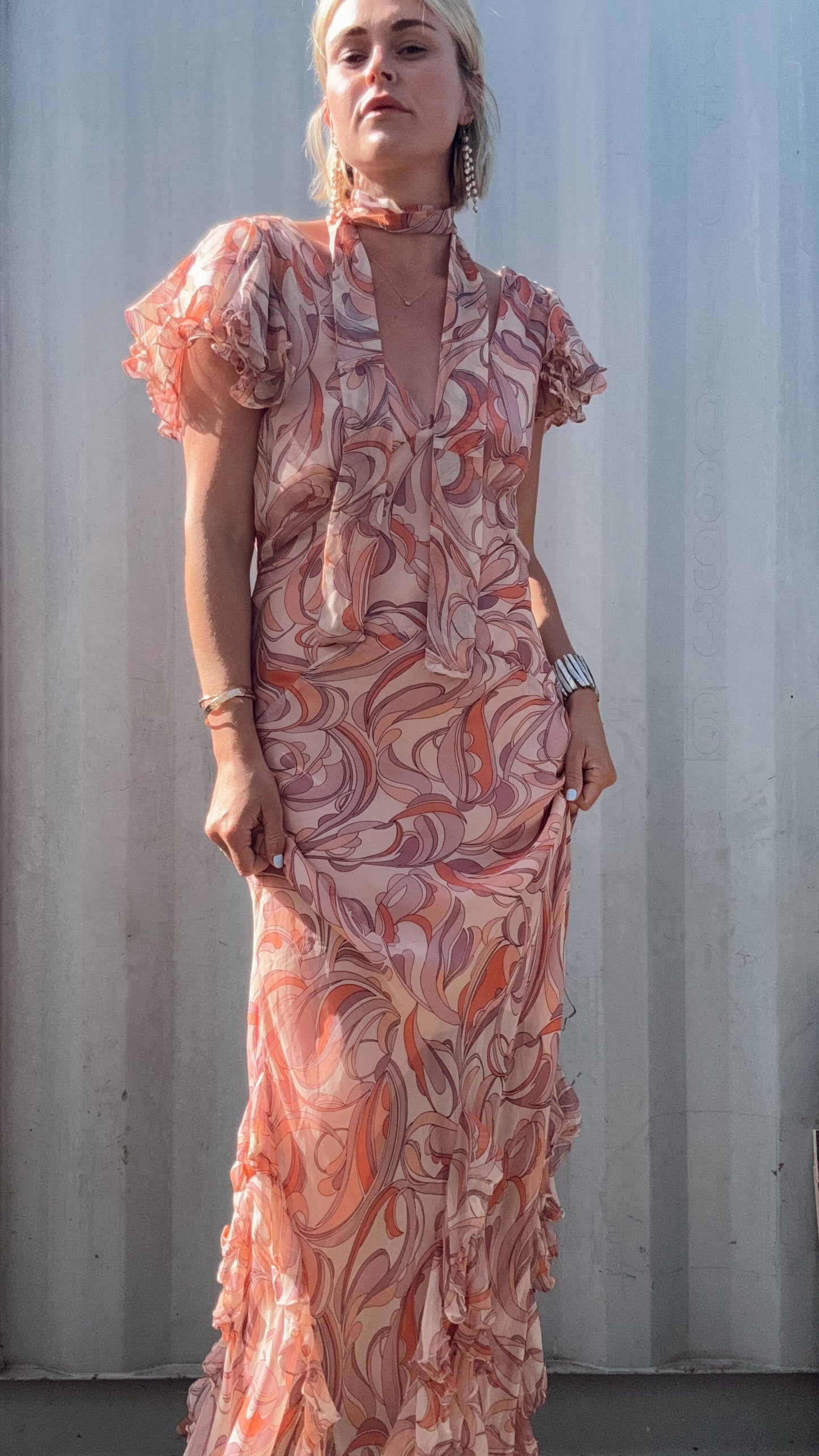 The Miranda Handmade Silk Dress
