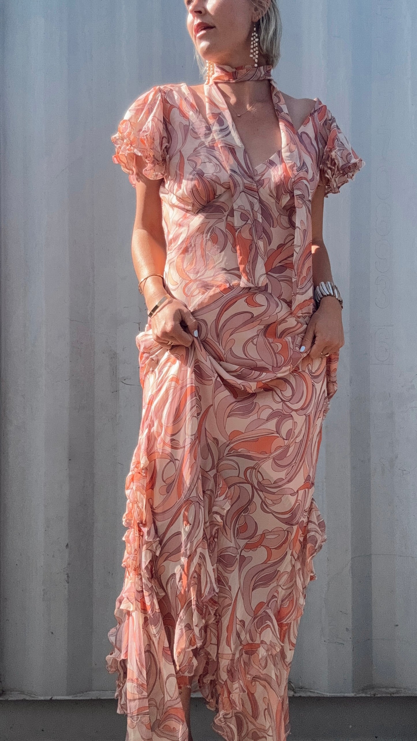 The Miranda Handmade Silk Dress